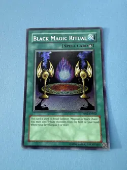 YuGiOh Black Magic Ritual Secret Rare PP01-EN002 NM - Image 3