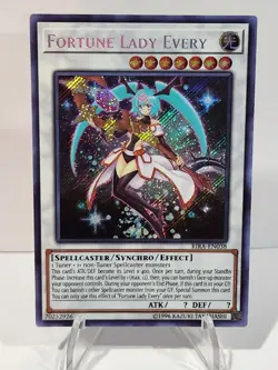 YuGiOh! Fortune Lady Every RIRA-EN038 Unlimited Secret NM - Image 2