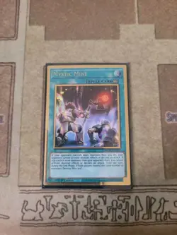 YUGIOH MYSTIC MINE MGED-EN047 GOLD 1ST ED NM - Image 1