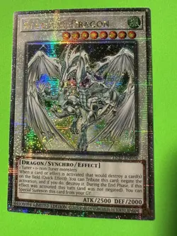 Yugioh Stardust Dragon TN23-EN016 Quarter Century Secret Rare NM - Image 2