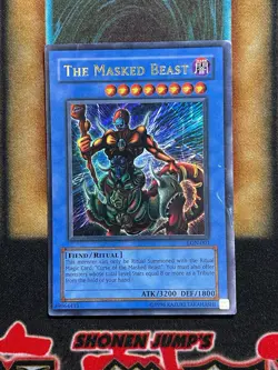 Yugioh The Masked Beast LON-001 Ultra Rare MP - Image 3