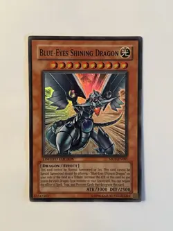 Blue-Eyes Shining Dragon MOV-EN001 Yu-Gi-Oh! The Dark Side of Dimensions... - Image 1