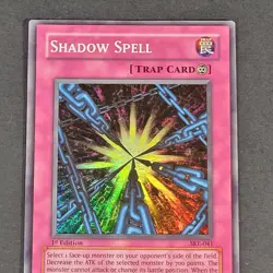 Yugioh TCG - Shadow Spell - SKE-041 - NM - Vintage - Super Rare- 1st Ed. - 2004 - Image 12