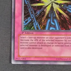 Yugioh TCG - Shadow Spell - SKE-041 - NM - Vintage - Super Rare- 1st Ed. - 2004 - Image 3