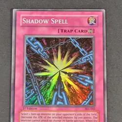 Yugioh TCG - Shadow Spell - SKE-041 - NM - Vintage - Super Rare- 1st Ed. - 2004 - Image 5
