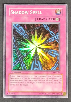 Yugioh TCG - Shadow Spell - SKE-041 - NM - Vintage - Super Rare- 1st Ed. - 2004 - Image 8