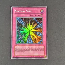 Yugioh TCG - Shadow Spell - SKE-041 - NM - Vintage - Super Rare- 1st Ed. - 2004 - Image 9