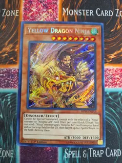 Yu-Gi-Oh! TCG Yellow Dragon Ninja SHVA-EN013 Secret Rare 1st Edition Near Mint - Image 5