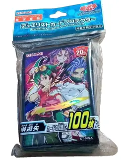 Yu-Gi-Oh! Yuya Sakaki Sleeve Card Protector 20th Anniversary 100pcs ARC-V - Image 1