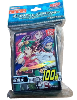 Yu-Gi-Oh! Yuya Sakaki Sleeve Card Protector 20th Anniversary 100pcs ARC-V - Image 3