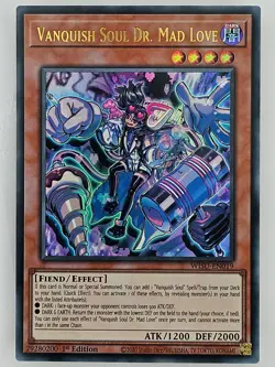 ㊙️ Yu Gi Oh - WISU-EN019 Vanquish Soul Dr. Mad Love - Ultra Rare - Image 1