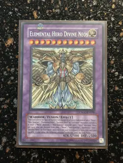 Yugioh Elemental Hero Divine Neos CSOC Secret Rare Unlimited LP - Image 1