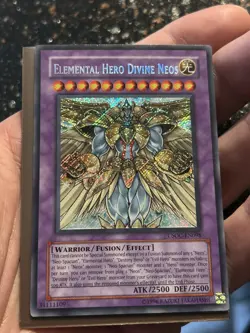 Yugioh Elemental Hero Divine Neos CSOC Secret Rare Unlimited LP - Image 16