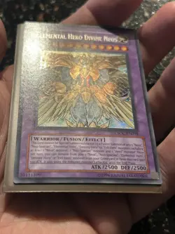 Yugioh Elemental Hero Divine Neos CSOC Secret Rare Unlimited LP - Image 3