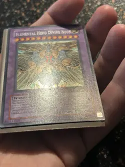 Yugioh Elemental Hero Divine Neos CSOC Secret Rare Unlimited LP - Image 4