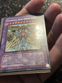 Yugioh Elemental Hero Divine Neos CSOC Secret Rare Unlimited LP - Image 6