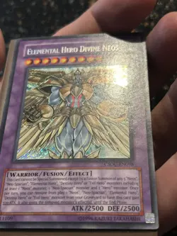 Yugioh Elemental Hero Divine Neos CSOC Secret Rare Unlimited LP - Image 8