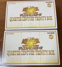 Yu Gi Oh card OCG Duel Monsters QUARTER CENTURY TRINITY BOX x2 Japan NEW - Image 1