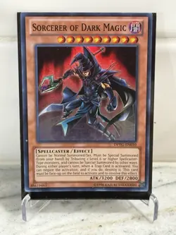 YUGIOH! Sorcerer of Dark Magic DPYG-EN010 Super Rare Unlimited Edition NM - Image 2