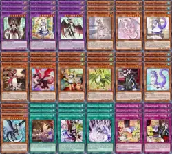 YU-GI-OH! Dragonmaid Deck Core *54 cards*  -BLMM Ultra Rare Emblazoned NM 2025 - Image 1