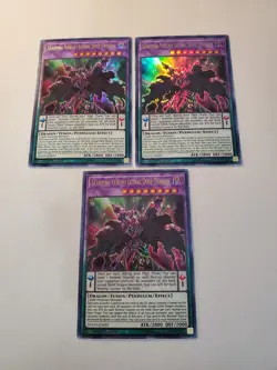 Yugioh - Starving Venemy Lethal Dose Dragon DUOV-EN037 NM 1st ed Ultra Rare x3 - Image 2