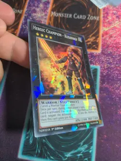Yu-Gi-Oh! Heroic Champion - Kusanagi BP03-EN125 1st Edition Shatterfoil Rare NM - Image 6