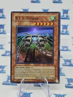 Yugioh! B.E.S. Tetran EEN-EN017 Unlimited Super Near Mint - Image 1