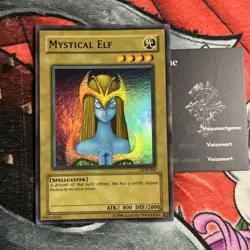 🔥Faded Mystical Elf LOB-062 Super Rare LP YuGiOh Legendary Deck Rare🔥 - Image 8