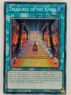 Yu Gi Oh - MZTM-EN006 Treasures Of The King - Secret Rare - Image 1