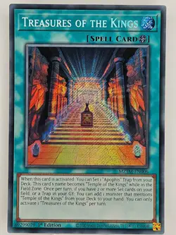 Yu Gi Oh - MZTM-EN006 Treasures Of The King - Secret Rare - Image 3