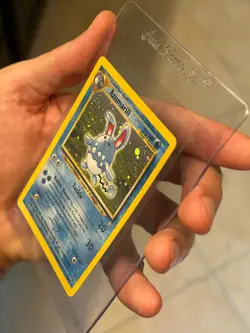 POKEMON CARD Azumarill Neo Genesis 2/111 Holo Unlimited Rare Card NM Vintage - Image 4