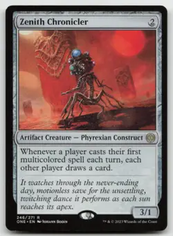 MTG Zenith Chronicler R Phyrexia: All Will Be One 246 LP - Image 1