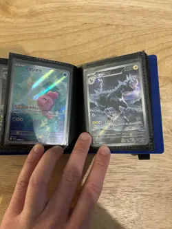 CARDGUARD Mini Binder With Pokemon Card Lot Of 40 (ex, V Star, Full Art, etc.) - Image 14
