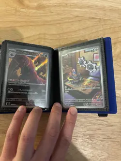 CARDGUARD Mini Binder With Pokemon Card Lot Of 40 (ex, V Star, Full Art, etc.) - Image 18
