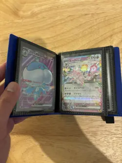 CARDGUARD Mini Binder With Pokemon Card Lot Of 40 (ex, V Star, Full Art, etc.) - Image 9