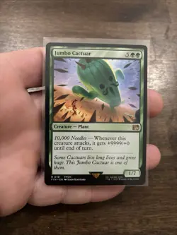 Jumbo Cactuar FIN Final Fantasy MTG 191 M/N - Image 1