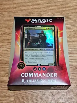 Magic the Gathering MtG Commander 2020 Ikoria RUTHLESS REGIMENT Theme Deck â€¢ NEW - Image 1