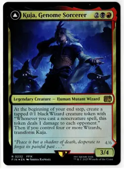 MTG Kuja, Genome Sorcerer Final Fantasy Foil 0232 - Image 1