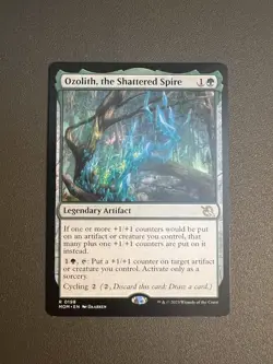 MTG - NM - Ozolith, the Shattered Spire - March of the Machine - Image 1