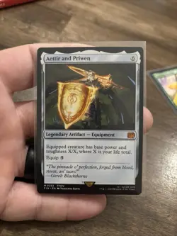 1x Aettir and Priwen, MTG Final Fantasy, non Foil, NM - Image 1