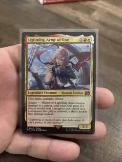 Lightning, Army of One - 233 - FIN - NM - MTG Magic the Gathering Pack Fresh - Image 1