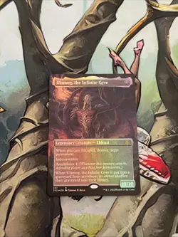 MTG: Ulamog, The Infinite Gyre (337) Double Masters 2022 Borderless Foil PR0XY - Image 1