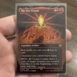 The Fire Crystal (Borderless) - 0337 R/ English / Near Mint MTG - Image 1