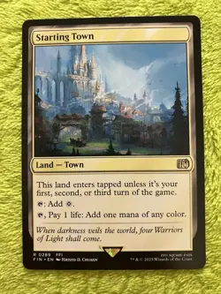 Magic (MTG) - Final Fantasy - Starting Town - Non-FOIL - Image 1
