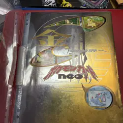 1999 Pokemon Neo Genesis Japanese 9 Card Promo File Set Sealed With 3 Holos! - Image 3