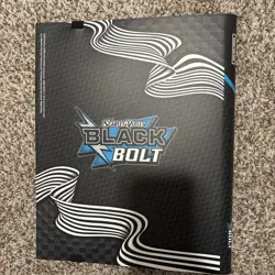 Pokemon Black Bolt White Flare Binder * BINDER ONLY* - Image 4