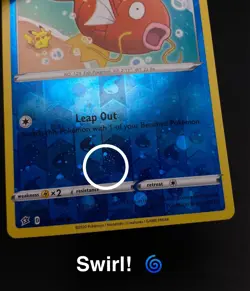 Magikarp 039/192 Reverse Cosmos Holo - Costco Tin Exclusive Pokemon NM SWIRL ðŸŒ€ - Image 3