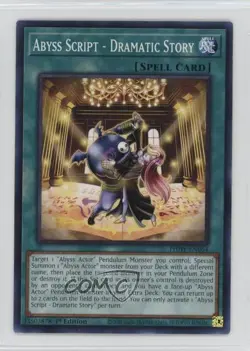 Abyss Script - Dramatic Story 1st Ed. YuGiOh Photon Hypernova #PHHY-EN064 0it8 - Image 1