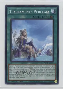 Tearlaments Perlegia 1st Ed. YuGiOh Photon Hypernova #PHHY-EN061 0it8 - Image 1