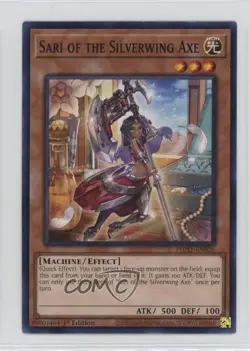 Sari of the Silverwing Axe 1st Ed. YuGiOh Photon Hypernova #PHHY-EN026 0it8 - Image 1